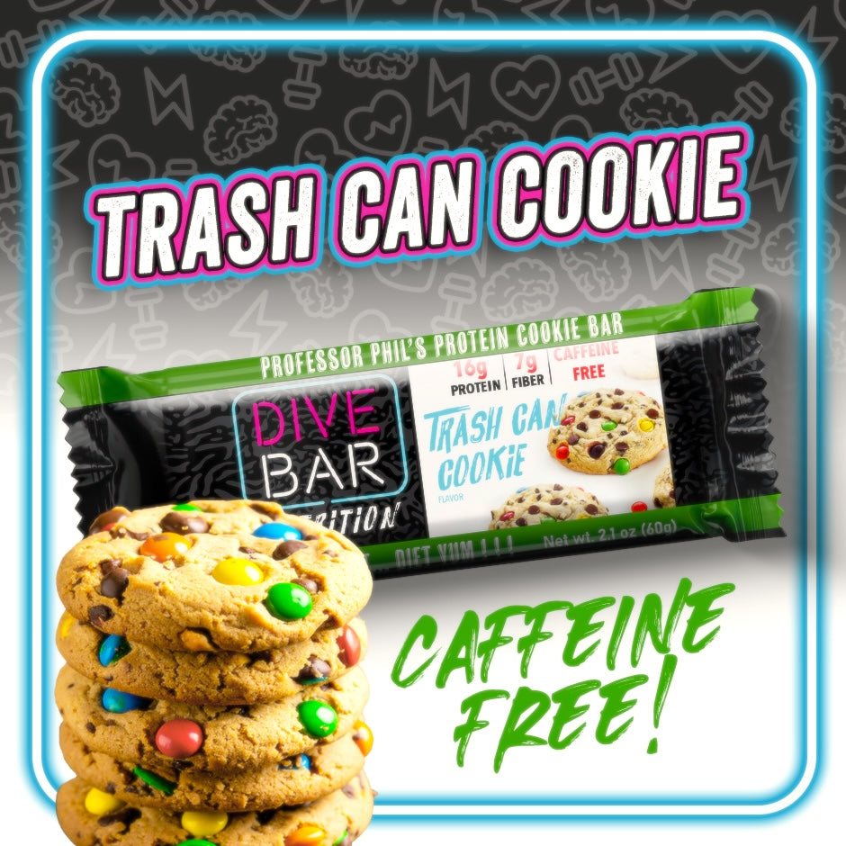 DECAF Trash Can Cookie - 6 Bars