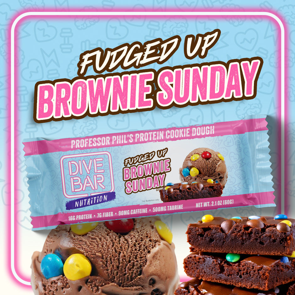 Fudged Up Brownie Sunday - 6 bars
