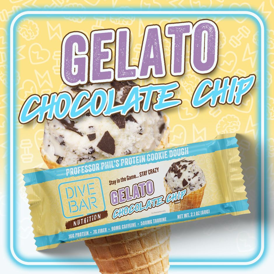 Gelato Chocolate Chip - 6 bars