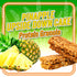 PINEAPPLE UPSIDE DOWN - 6 granola bars