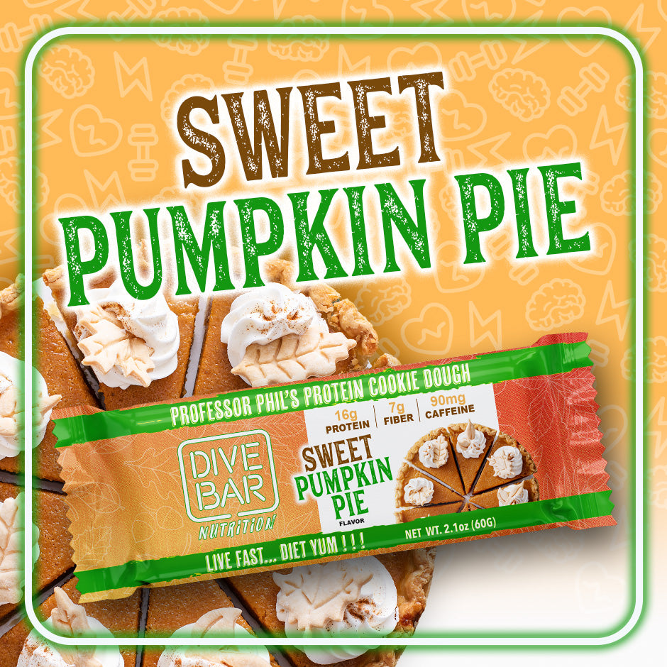 Sweet Pumpkin Pie - 6 bars