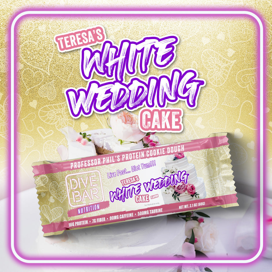 Teresa's White Wedding Cake - 6 Bars