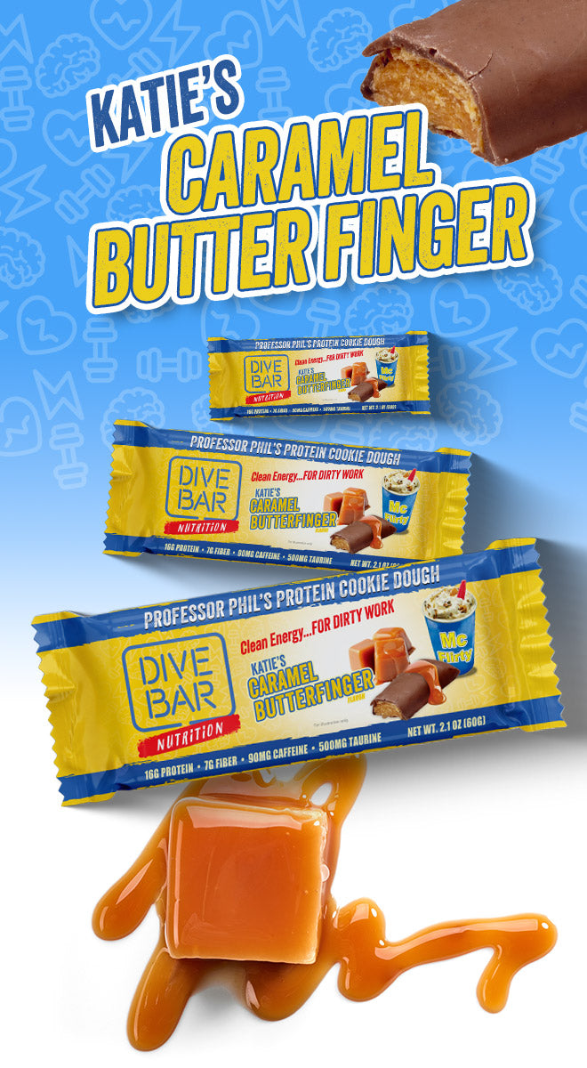 Katie's Caramel ButterFinger - 6 bars