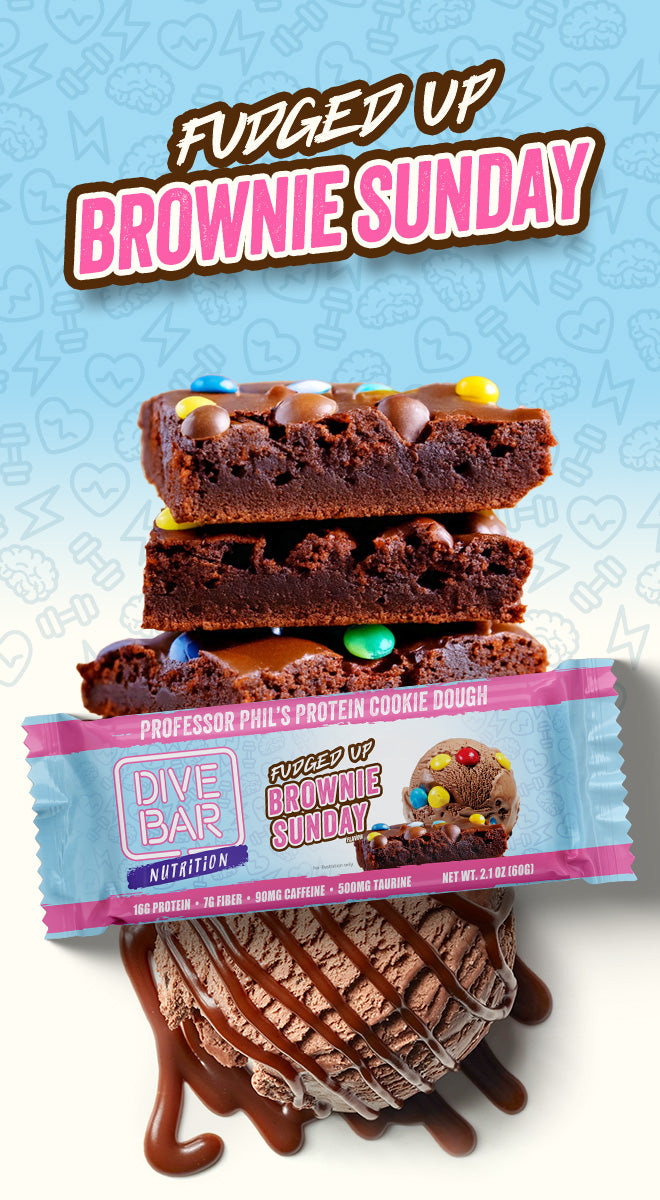 Fudged Up Brownie Sunday - 6 bars