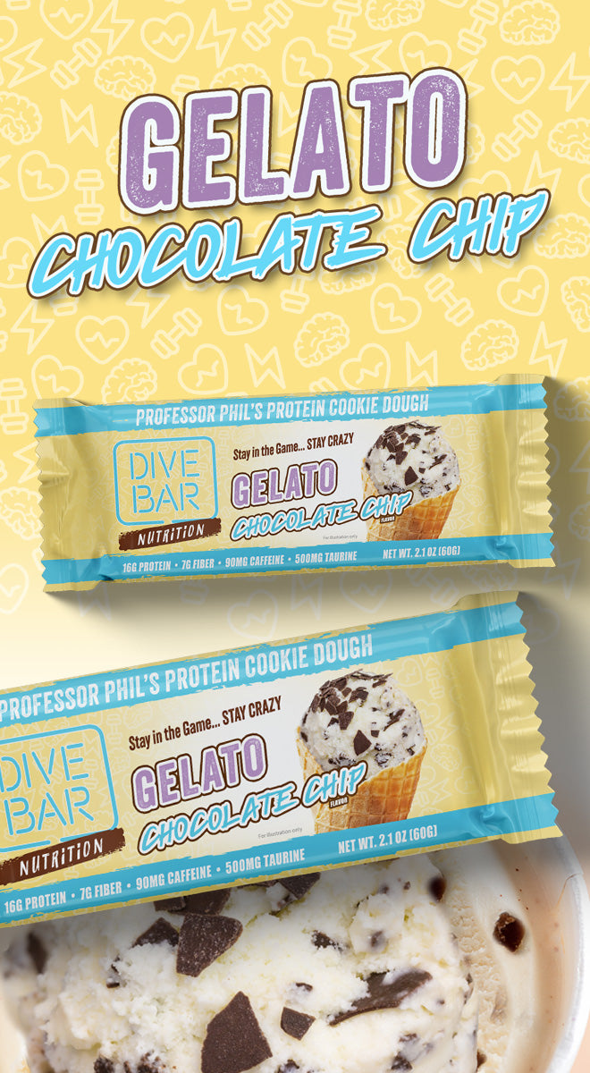 Gelato Chocolate Chip - 6 bars