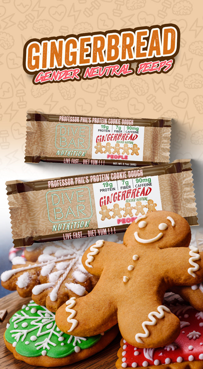 GINGERBREAD COOKIE - 6 bars