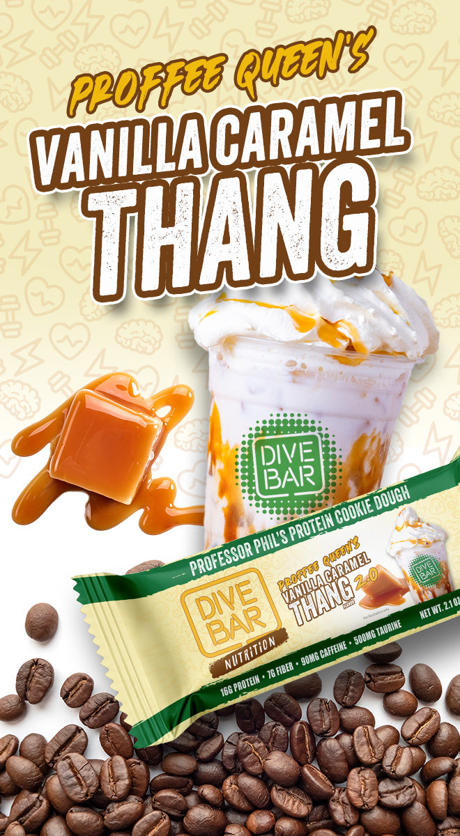 Proffee Queen's Vanilla Caramel THANG - 6 bars