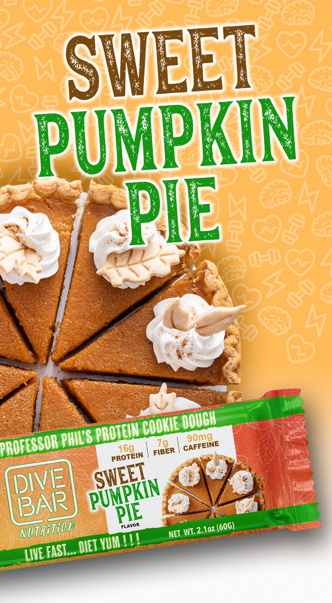 Sweet Pumpkin Pie - 6 bars