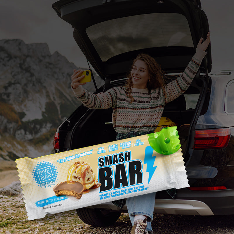 SMASH Bar - Peanut Butter Ice Cream - 6 Bars