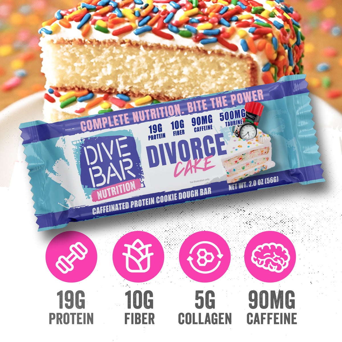 VALUE PACK Divorce Cake  - 5 bars