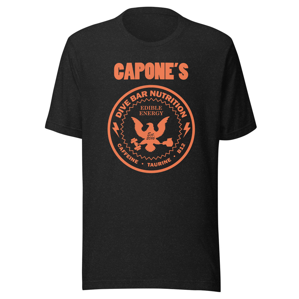 Capone's Orange Logo Unisex t-shirt