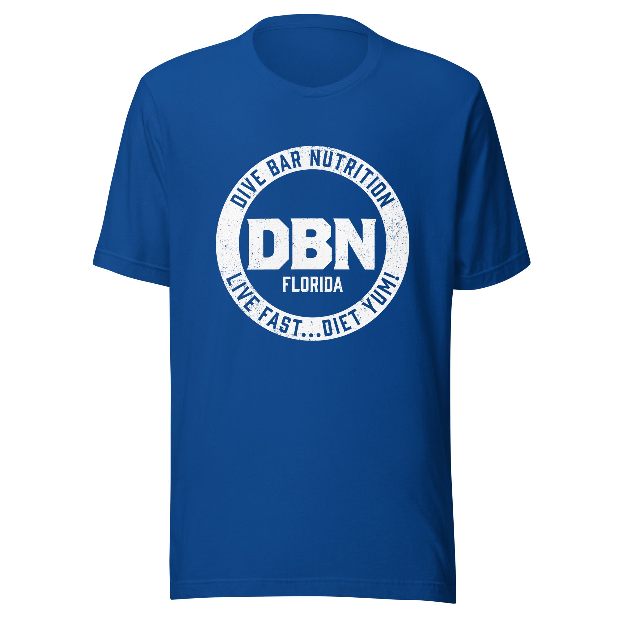 White DBN logo Unisex t-shirt