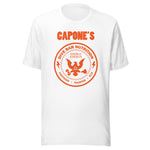 Capone's Orange Logo Unisex t-shirt