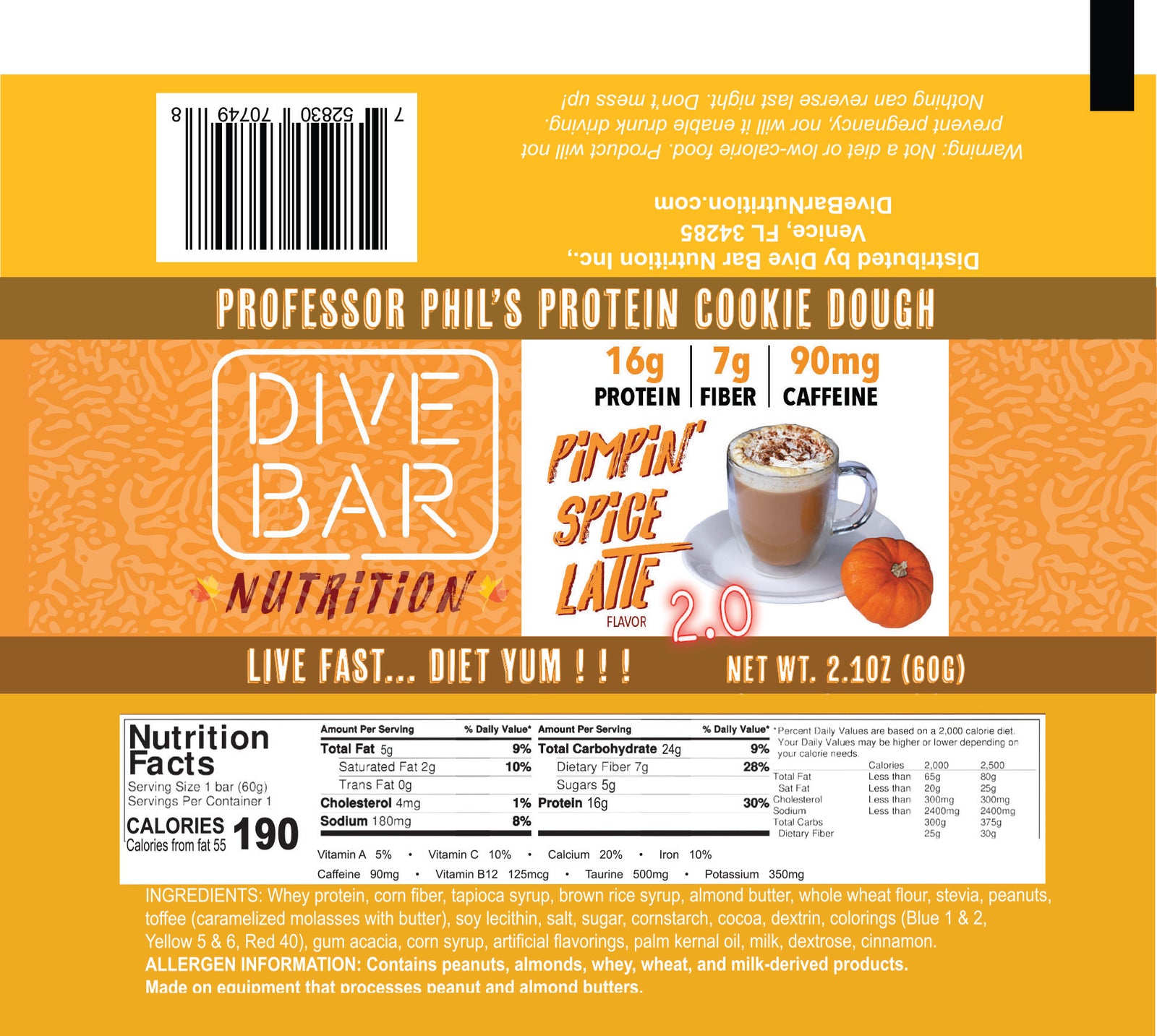 PIMPIN Spice Latte - 6 Bars