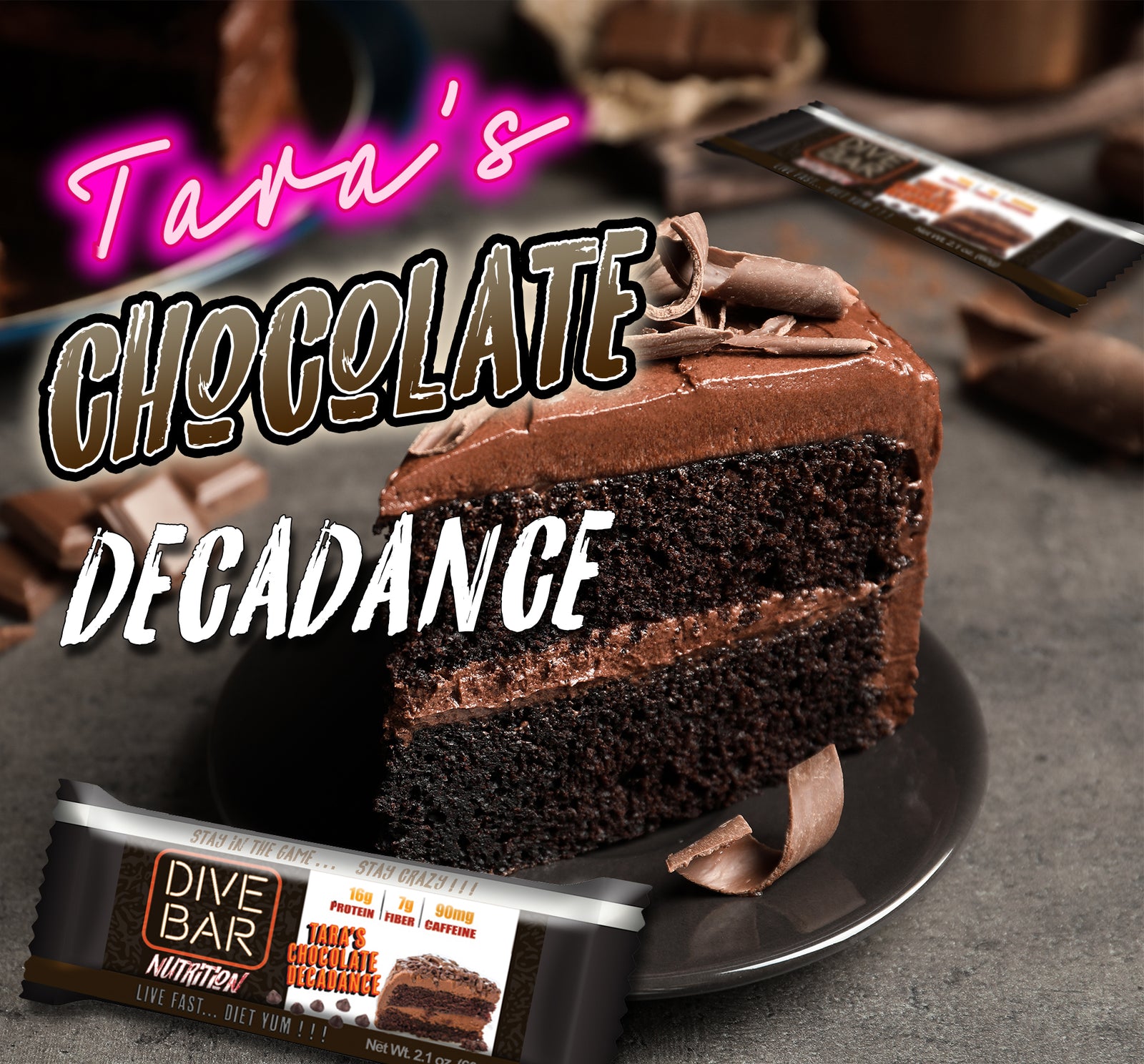 Taras's Chocolate DECADANCE -6 bars