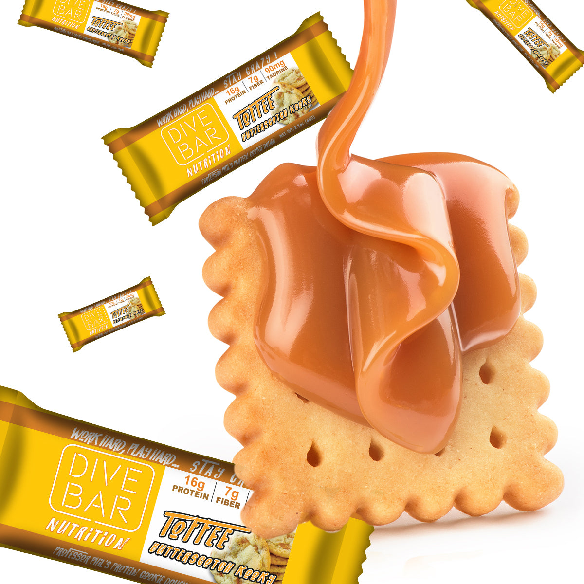 TOFFEE BUTTERSCOTCH KOOKY - 6 Bars