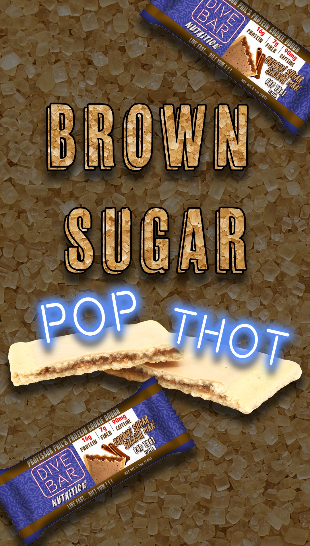 *Fresh Bake* Brown Shuga POP THOT - 6 bars